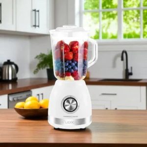 Blender 2 en 1 Lexical LBL-1526 - 500 Watts- blanc - noir