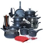 Service Granite Lines 34 pièces Gris Charbon