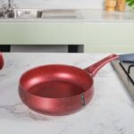 Batterie de Cuisine lines 19 Pièces Granite Rouge – Image 4