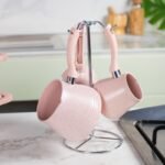 MARQUE Lines – Batterie de Cuisine 21 Pièces Granite Saumon – Image 3