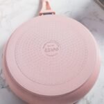 MARQUE Lines – Batterie de Cuisine 21 Pièces Granite Saumon – Image 5