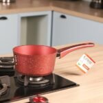 MARQUE Lines – Batterie de Cuisine 38 Pièces Granite Rouge – Image 3