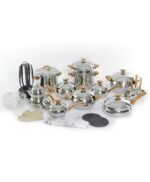 Batterie De Cuisine 38 Pièces Inox MARQUE Lines DORE