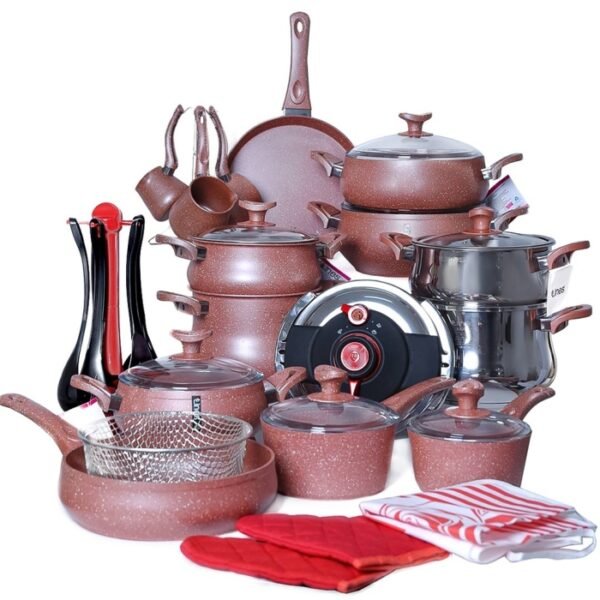 Service Granite Lines 34 pièces ROSE GOLD