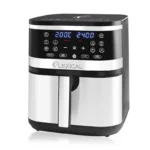 Friteuse à air Lexical LAF-3050 – 8L - 1800W - Écran LED - 8 Fonctions - Inox – Image 5