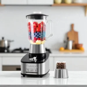 Blender avec Moulin 2 en 1 Lexical LBL-1541 – 600W - Bol en Verre 1.5L