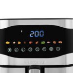 Friteuse à air Lexical LAF-3066 – 10L - 2200W - Double Chauffe - Écran LED - Inox – Image 4