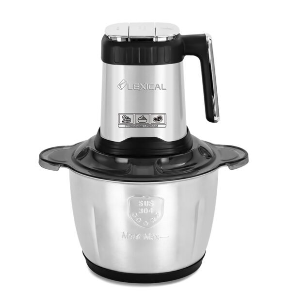 Hachoir Electrique En Inox Lexical LCH-1965 - 400 Watts - 3 Litres