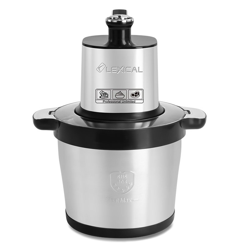 Hachoir à Viande En Inox Lexical LCH-1990 - 800 Watts - 8 Litres