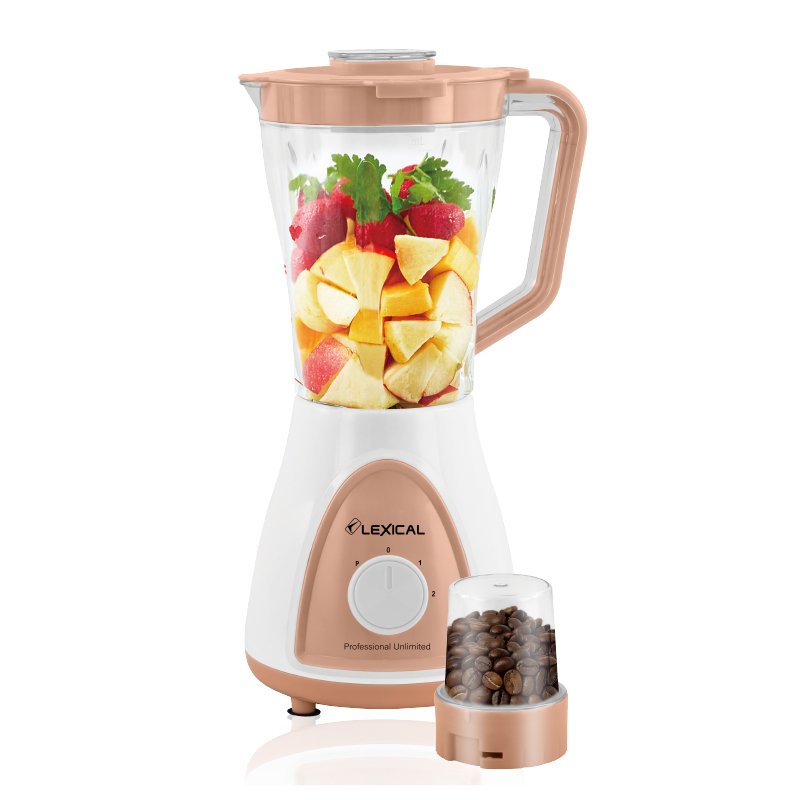 Blender avec Moulin 2 en 1 Lexical LBL-1520 – 500W - Bol1.5L