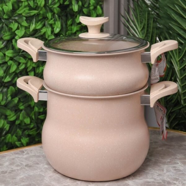 Couscoussier Granite Lines 6L 20 cm BIEGE