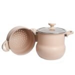 Couscoussier Granite MARQUE Lines 8L 22 cm Beige – Image 2