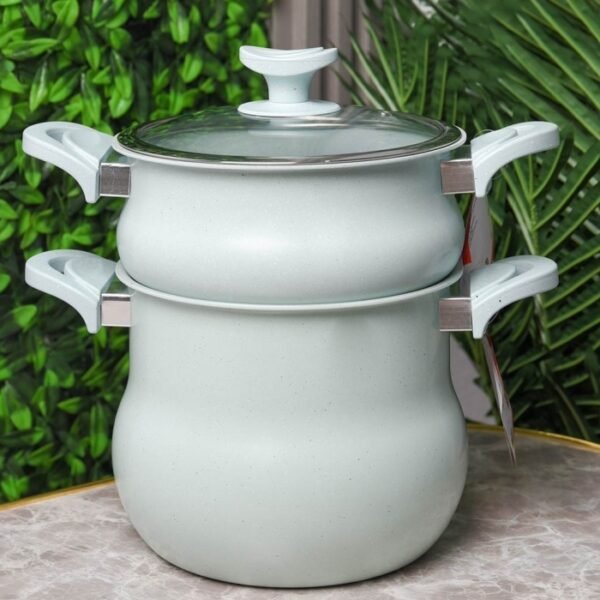 Couscoussier Granite MARQUE Lines 22 cm Pastel 8 LTR