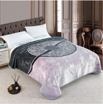 Couverture PRIMAVERA MARQUE ABM double faces 2 places 7 KG 220*240CM
