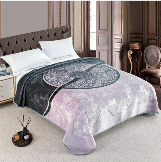 Couverture PRIMAVERA MARQUE ABM double faces 2 places 7 KG 220*240CM