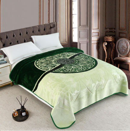 Couverture PRIMAVERA MARQUE ABM double faces 2 places 7 KG 220*240CM