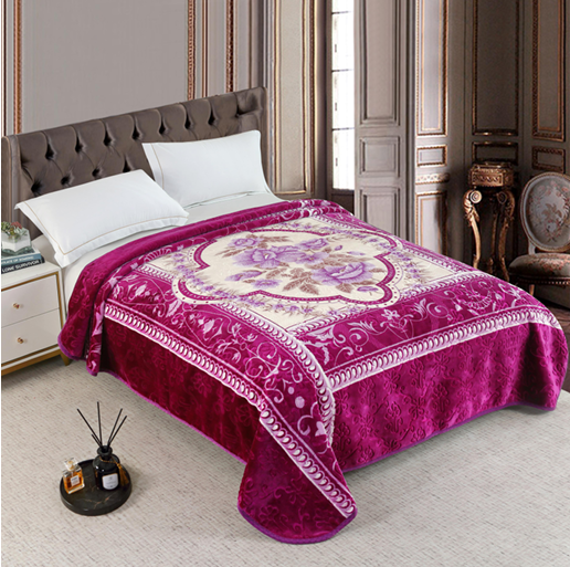 Couverture PRIMAVERA MARQUE ABM double faces 2 places 7 KG 220*240CM