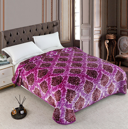 Couverture PRIMAVERA MARQUE ABM double faces 2 places 7 KG 220*240CM – Image 2