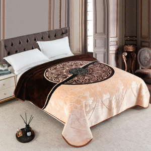 Couverture PRIMAVERA MARQUE ABM double faces 2 places 7 KG 220*240CM