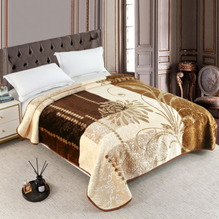 Couverture PRIMAVERA MARQUE ABM double faces 2 places 7 KG 220*240CM