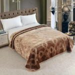 Couverture SOLAR BEAR MARQUE ABM double faces 2 places 12 KG 220*240CM MARON – Image 2