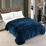 Couverture SOLAR BEAR MARQUE ABM double faces 2 places 12 KG 220*240CM BLEU – Image 2