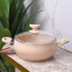 Marmite Granite MARQUE Lines 3,8L 24 cm Rose