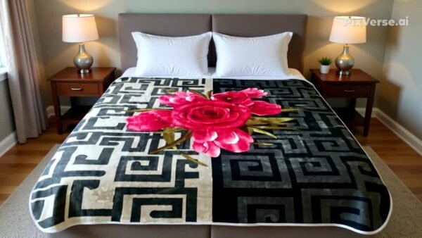 Couverture SOLAR BEAR MARQUE ABM double faces 2 places 12 KG 220*240CM