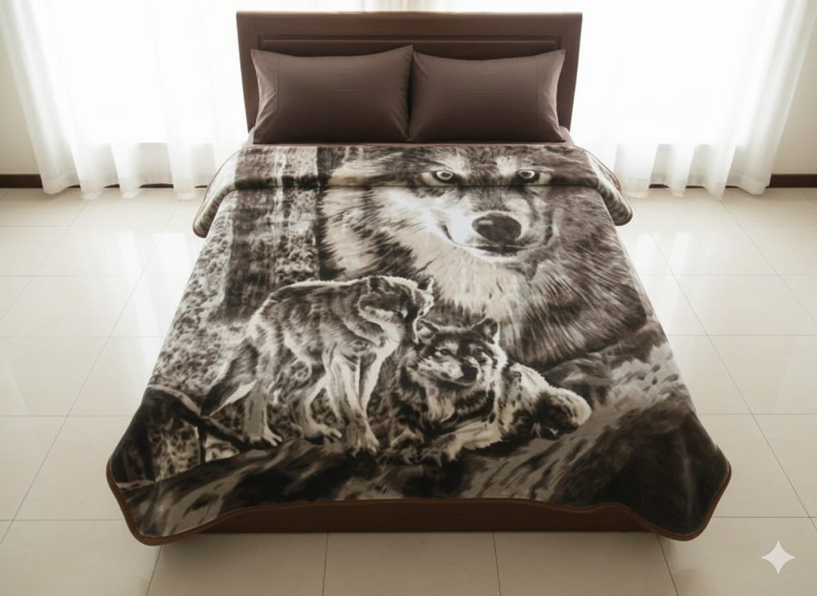 WhatsApp Image 2025-11-05 à 23.58.42_aaf1ef58 Couverture SOLAR BEAR MARQUE ABM double faces 2 places 12 KG 220*240CM – Image 1