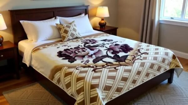 Couverture SOLAR BEAR MARQUE ABM double faces 2 places 12 KG 220*240CM