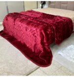 Couverture LA REINE MARQUE ABM 2 places 4 KG 220*240CM ROUGE – Image 3