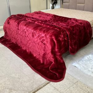 Couverture GOLDEN BEAR MARQUE ABM  2 places 7 KG 220*240CM rouge