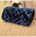 Couverture LA REINE MARQUE ABM 2 places 4 KG 220*240CM BLEU – Image 2