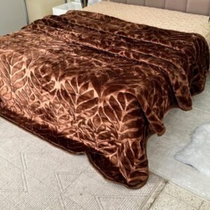 Couverture GOLDEN BEAR MARQUE ABM  2 places 7 KG 220*240CM marron