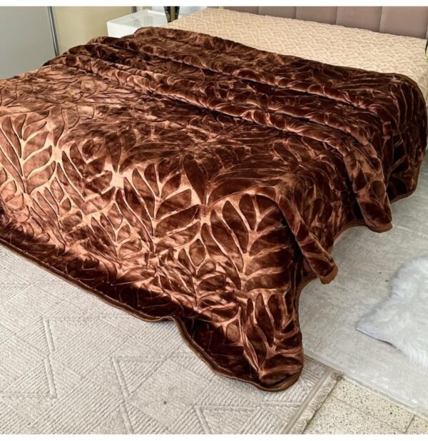 Couverture GOLDEN BEAR MARQUE ABM  2 places 7 KG 220*240CM marron