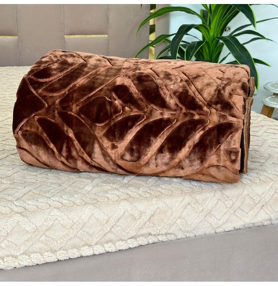 Couverture GOLDEN BEAR MARQUE ABM 2 places 7 KG 220*240CM marron – Image 3