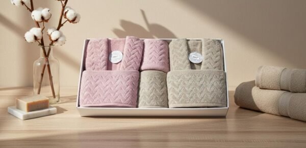 pack Cap de bain Homme et Femme 6 Pièces Velours marque ABM