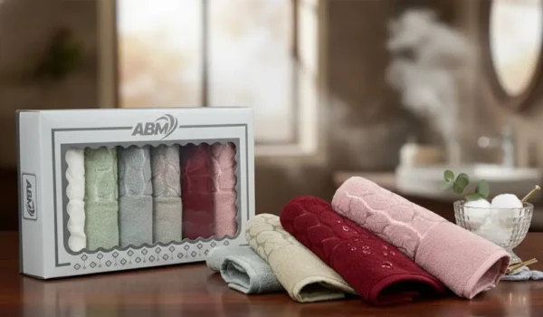 pack 6 Serviettes marque ABM 90/50 cm