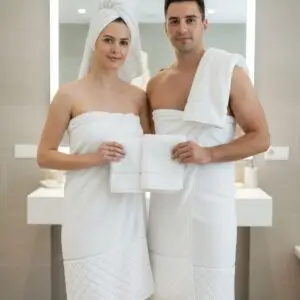 pack 3 serviette marque ABM 150/100 , 90/50 , 50/30