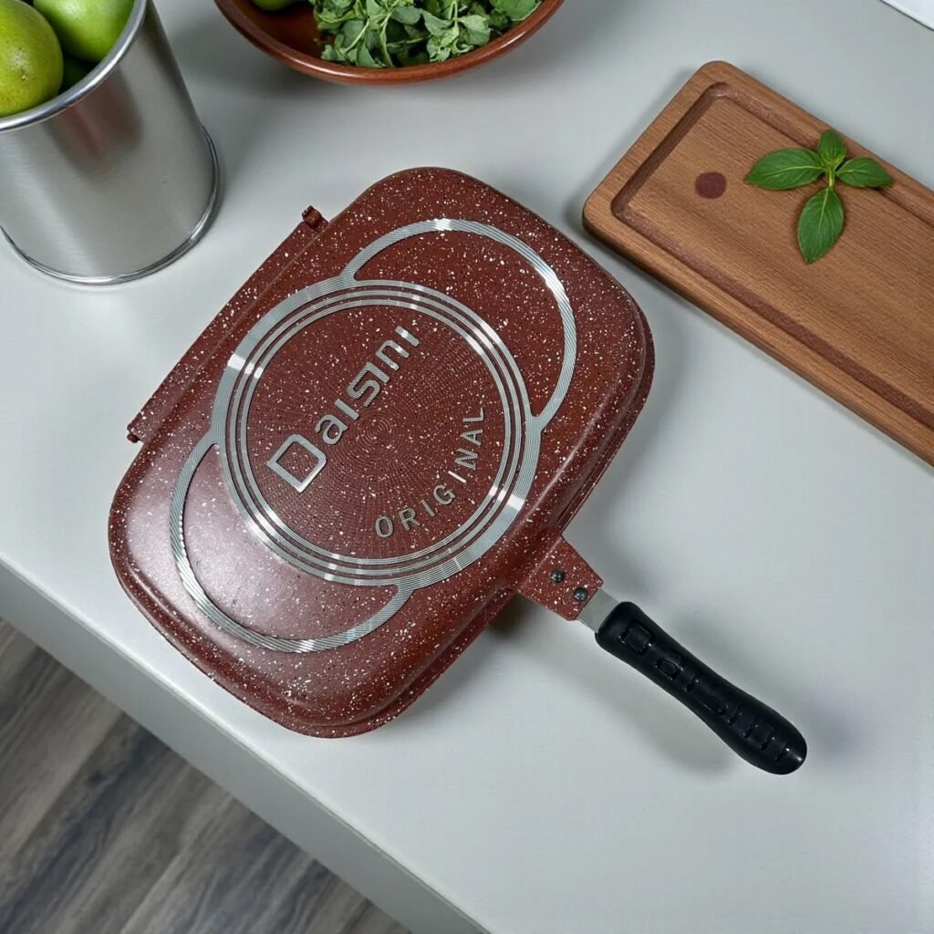 Poêle grill - Poêle Grill Double Granite – Daisni Original – 36 cm