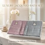 Ensemble cape de bain 6 pcs marque ABM JACQUARD