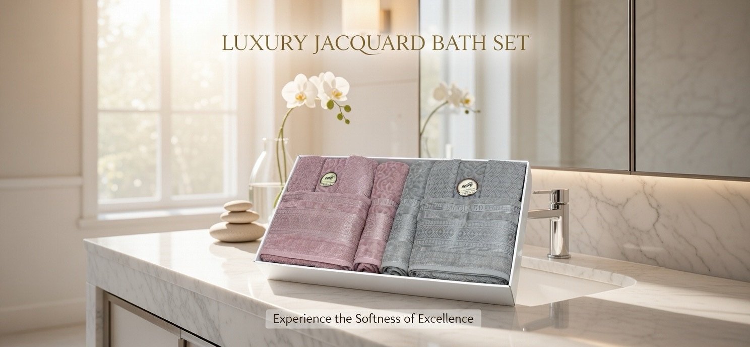 img_1761 Ensemble cape de bain 6 pcs marque ABM JACQUARD – Image 1