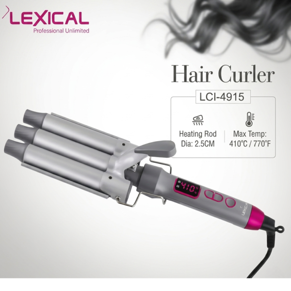 Fer à Boucler Lexical 410°C -130W marque LEXICAL LCI-4915