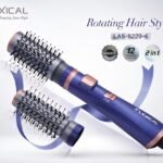Brosse Soufflante Rotative 2 en 1 MARQUE Lexical LAS-5220-6 - Bleu