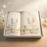 pack serviette de bain 150/100 ET 90/50 CM 100% COTTON