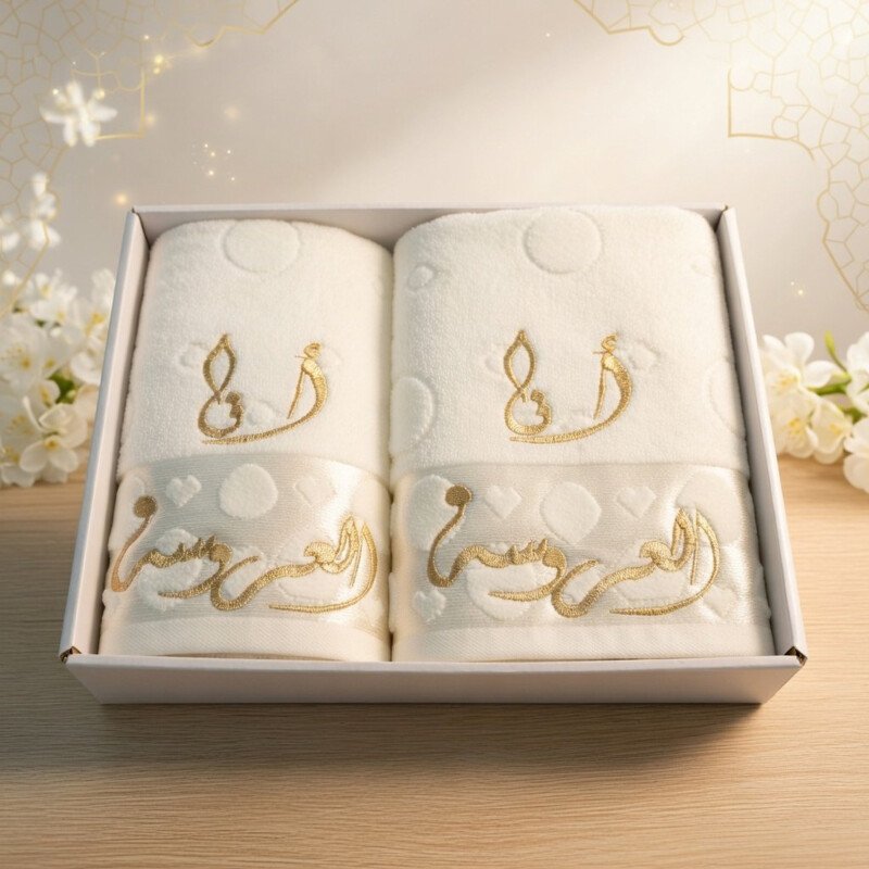 Pack serviette bain - pack serviette de bain 150/100 ET 90/50 CM 100% COTTON