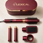 Sèche Cheveux Styler 6 en 1 MARQUE Lexical LAS-5255-4 - 1300W - Rouge