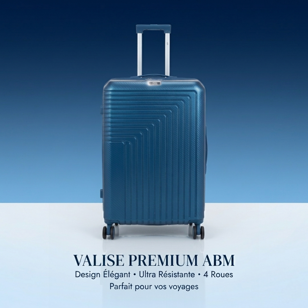 2026/04/3742.png valise grand model ( 75×49×32cm) incassable marque ABM roues démontable – bleu – Image 1