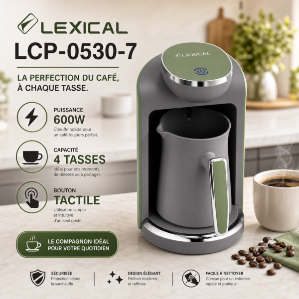 Cafetière LEXICAL LCP-0530-7