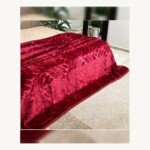 Couverture LA REINE MARQUE ABM 2 places 4 KG 220*240CM ROUGE